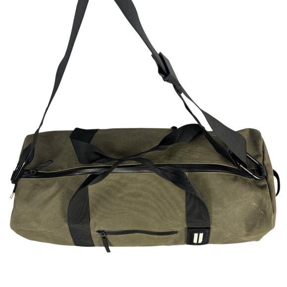 Nobull Waxed Canvas XL Duffle Bag Traditional Pack Travel Vacation Gym - Picture 8 of 16